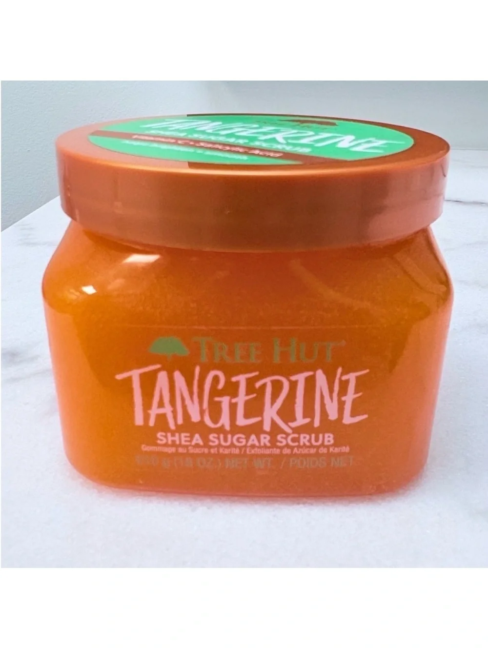 TREE HUT Tangerine Shea Sugar Scrub 18 oz NEW